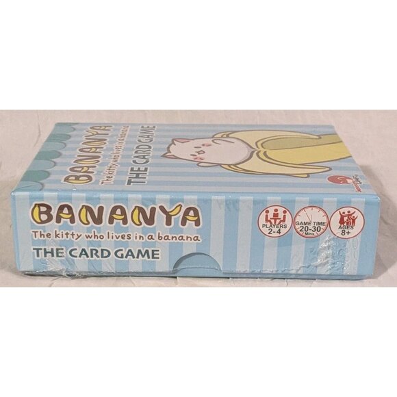 New Japanime Bananya Card Games Kitty Who Loves In A Banana Cute The Cat Sealed - Picture 11 of 12